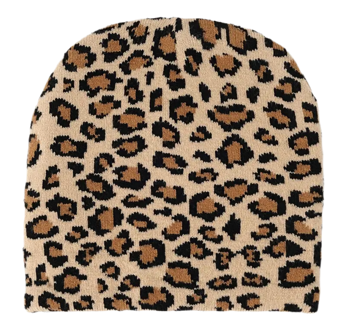 Animal Print Beanie