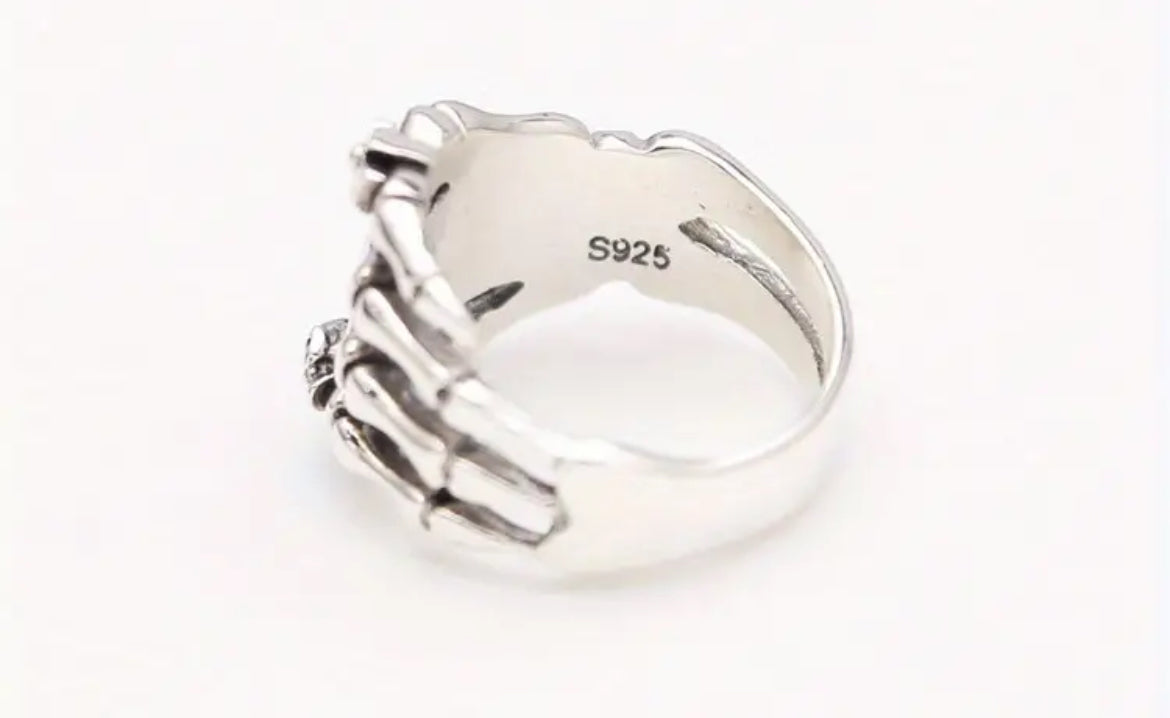 Skeleton Hand Ring