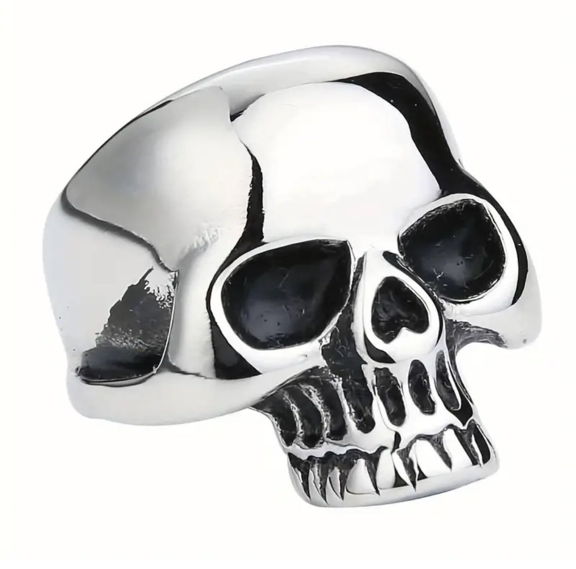 Solid Skull Ring