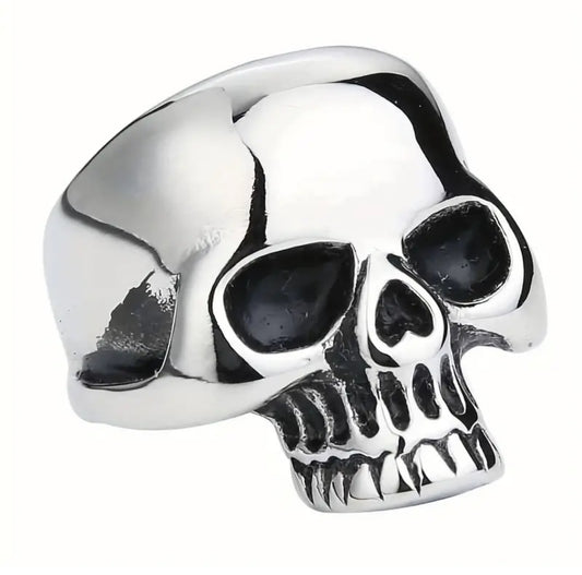 Solid Skull Ring