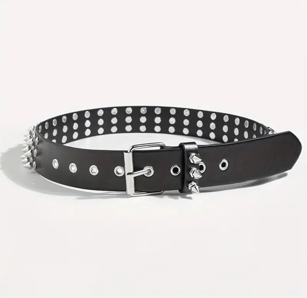 Metal Spiked Belt