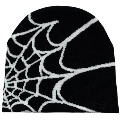 Spider Web Beanie