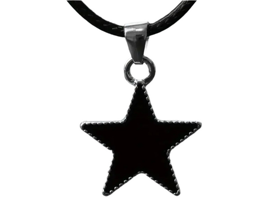 Black Star Necklace