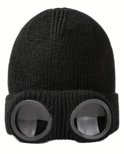 Aviator Goggles Beanie