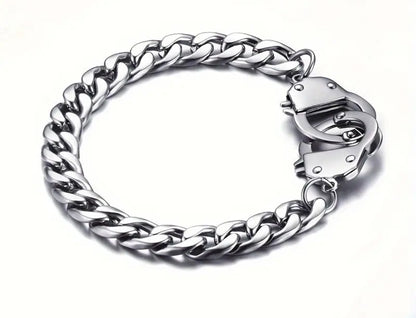 Cuff w/ Cuban Link Bracelet