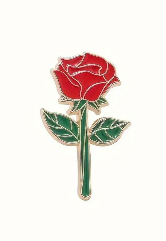 Rose Flower Pin