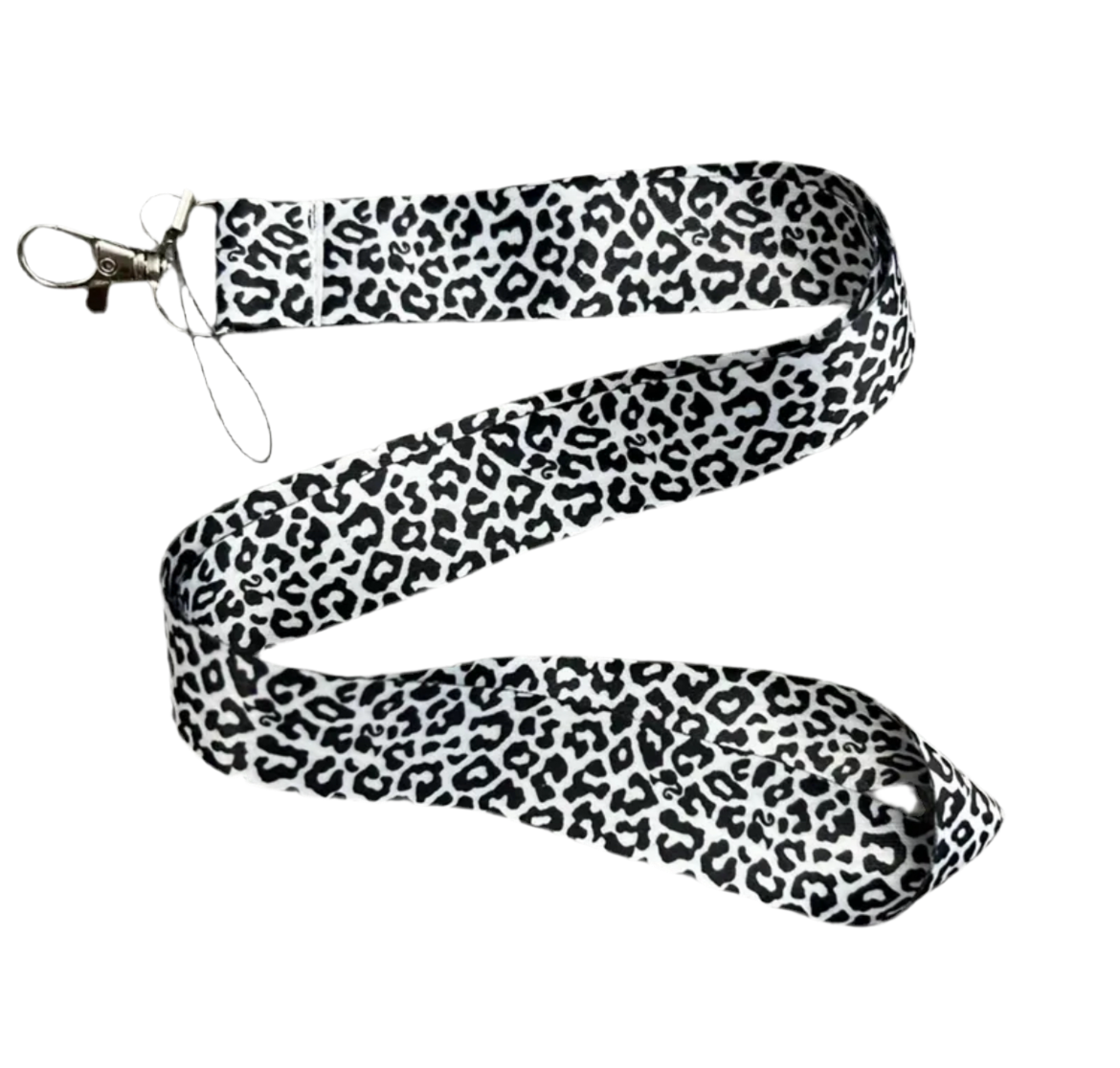 Snow Leopard Lanyard