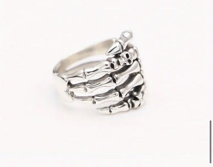 Skeleton Hand Ring