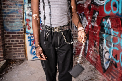 Velcro Wallet w/ Chain Hole