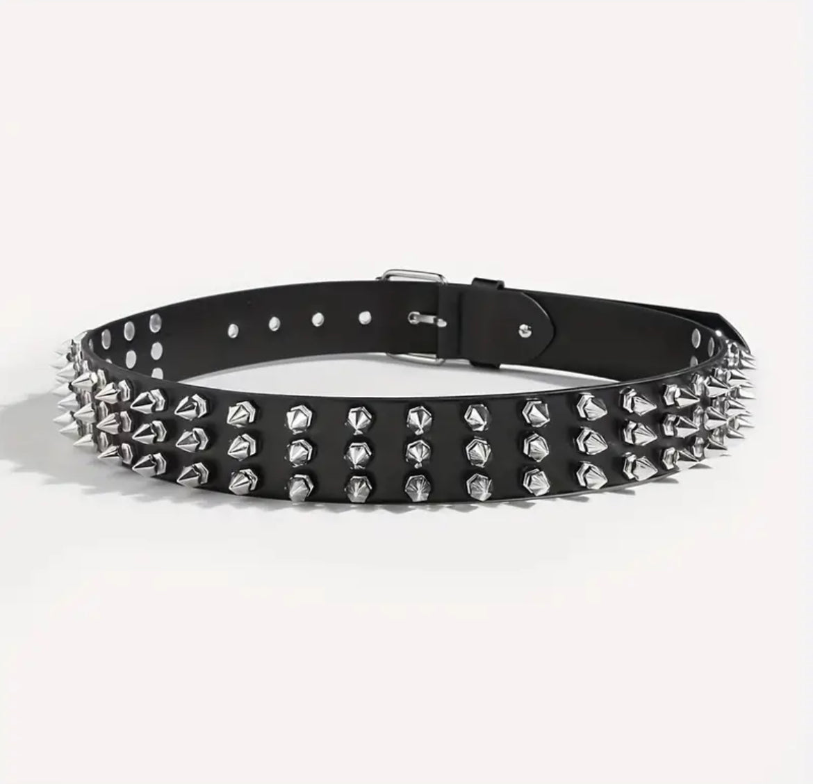 Metal Spiked Belt