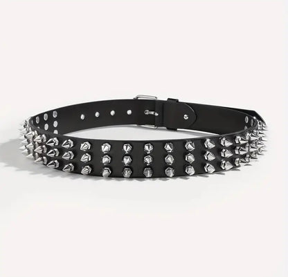 Metal Spiked Belt