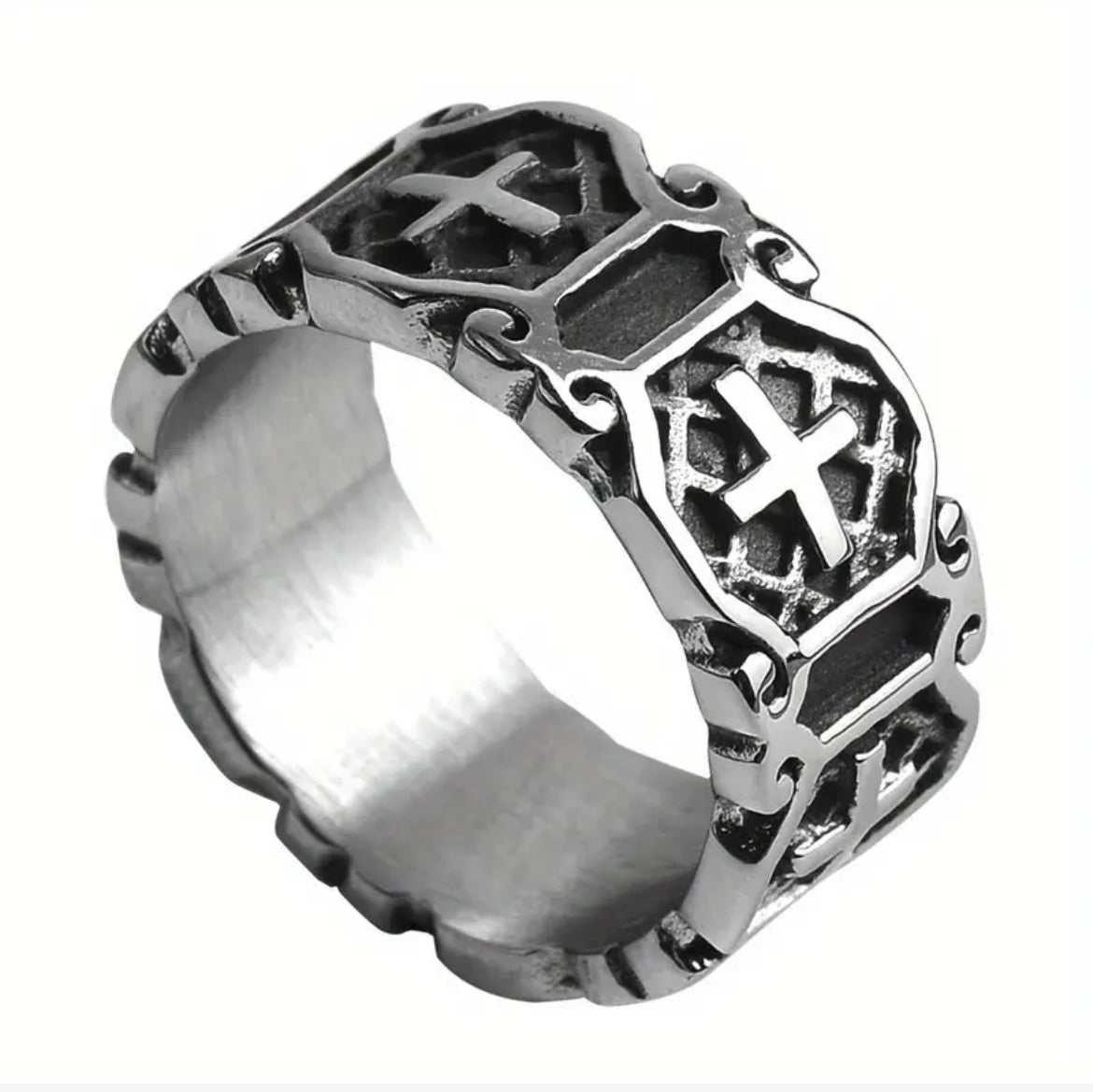 Gothic Cross Ring